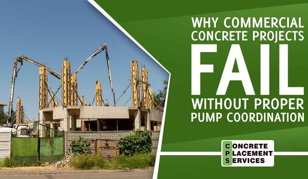 Why Commercial Concrete Projects Fail Without Proper Pump Coordination